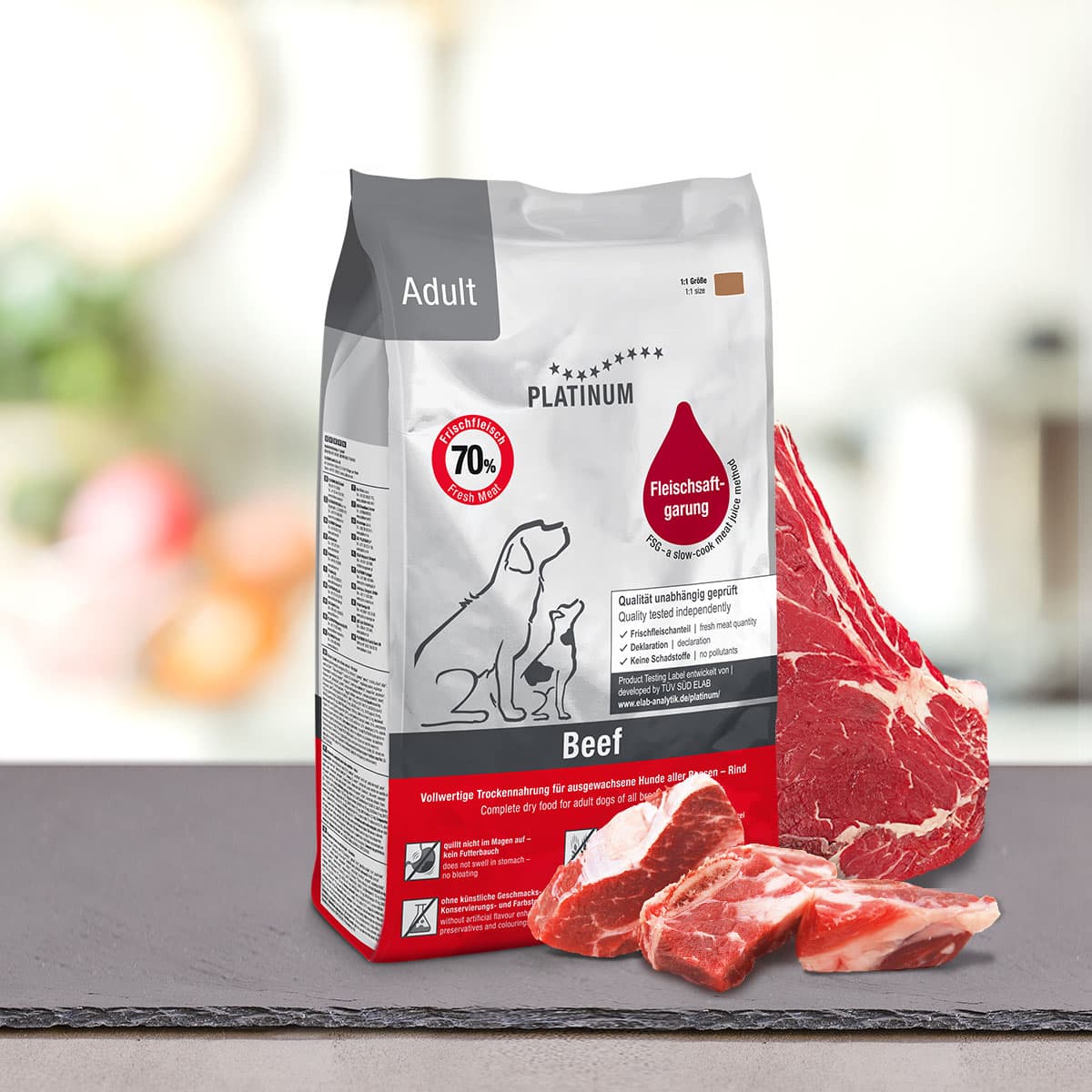 Adult Beef, Suha Hrana za Pse